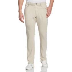 Cubavera Linen-Blend Stretch 5-Pocket Pants - Natural Linen