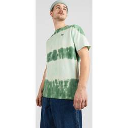 Vans Off The Wall Stripe Tie Dye Clearly Aqua T-Shirts