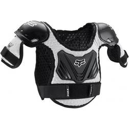 Fox Youth Peewee Titan Roost Deflector - Black/Silver