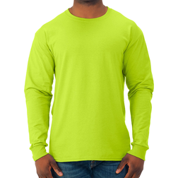 Jerzees Dri-⁠Power Long-⁠Sleeve T-⁠shirt Unisex - Safety Green