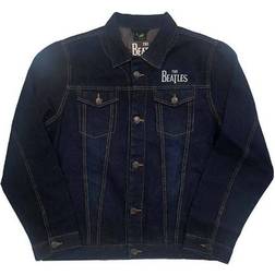 The Beatles Logo Denim Jacket - Blue