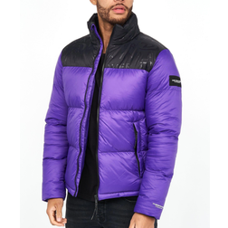 Duck and Cover Men's Synmax 2 Quilted Jacket - Purple