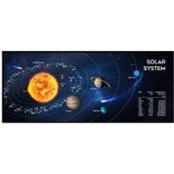 Gembird Tappetino Per Mouse Da Gioco Cosmos XL MP-SOLARSYSTEM-XL-01