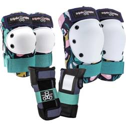 Triple Eight Skate Pads 3-pack Floral