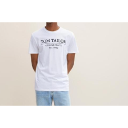 Tom Tailor Organic Cotton T-shirt - White