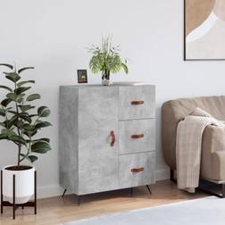 vidaXL Betongrau 69.5 x 34 x 90 cm Sideboard