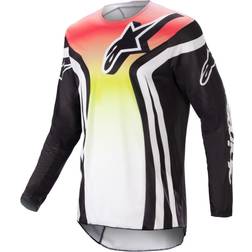 Alpinestars Racer Semi Jersey - Schwarz/Rot/Gelb