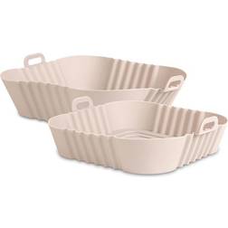 AGK Nordic Silikonformar För Airfryer 18 x 18 cm 21 x 21 cm 2 st