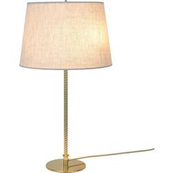 GUBI Tynell Brass/Canvas Lampada da tavolo 58cm