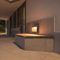 SLV Concreto Light Grey Vägglampa