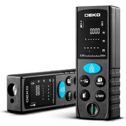 DeKo Deko Tools Afstandsmåler LRD110 Rækkevidde 70m