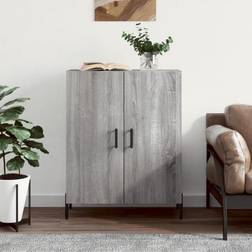 vidaXL Grey Sonoma 69.5 x 34 x 90 cm Sideboard