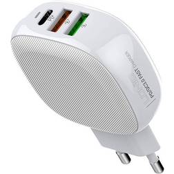 Ldnio LDNIO A3510Q EU PD QC 32W USB-C Oplader 2xUSB-A/1xUSB-C
