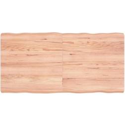 vidaXL 120x60x6 massivt Bordplade