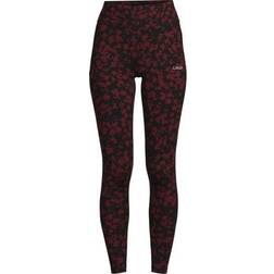 Casall Essential Tights Printed Cosmic Red