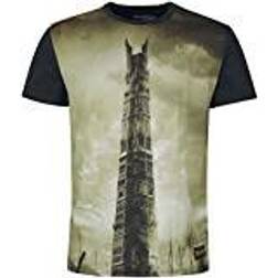 Difuzed Herr der Ringe The Tower of Sauron Männer T-Shirt Multicolor