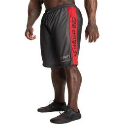 Gasp No1 Mesh Shorts, Black/Red