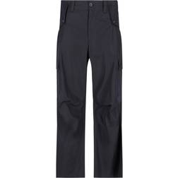 Dolce & Gabbana Cotton Cargo Pants with Logo Plaque