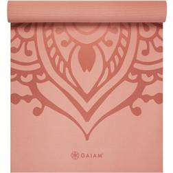 Gaiam Cantaloupe Sundial Classic Printed Yoga Mat 5 mm