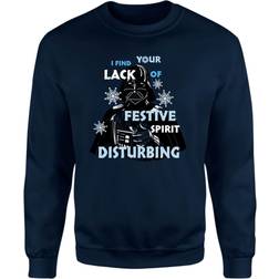 Star Wars Festive Spirit Christmas Jumper Navy Navy