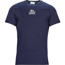 Lacoste Unisex TH1147 sportliches Langarm-T-Shirt, Marine