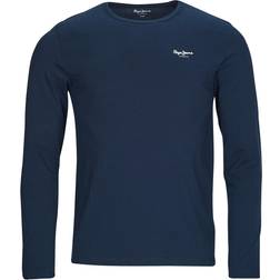 Pepe Jeans Original Stretch Cotton T-Shirt with Long Sleeves