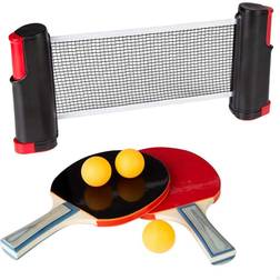 Aktive Ping Pong Set With Net Colorbaby Retractable