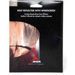 MSR Solid Heat Reflector with Windscreen, Silver