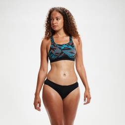 Speedo Women's HyperBoom Bikini Black/Blue