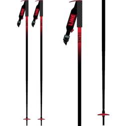 Line Pin Poles 22/23 - Black/Red