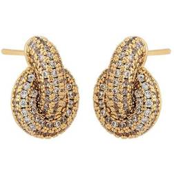 Edblad Redondo Sparkle Studs S - Gold