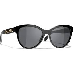 Chanel Frau Sunglass Butterfly CH5458 Rahmenfarbe: Polar