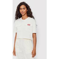 Fila Sweet Corn Cropped Tee Women's T-Shirt - Beige