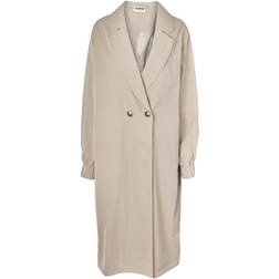 Noisy May Oversized Trenchcoat - Beige