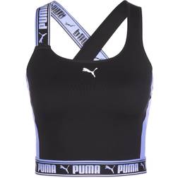Puma Strong Fashion Branding Crop Top - Dame - Sort