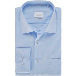 Eterna Uni Poplin Comfort Fit Skjorta - Ljus Blå