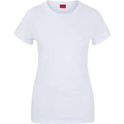 HUGO BOSS T-Shirt aus Baumwoll-Jersey mit Logo-Print