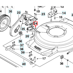 Husqvarna Remskydd WB48, Excellent SH, Pro 21 SH m.fl. 5225463-01