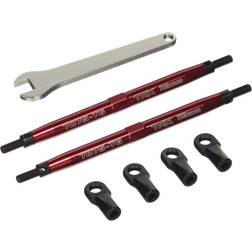 Traxxas Turnbuckle Styrstag 112mm Komplett Aluminium Röd 2