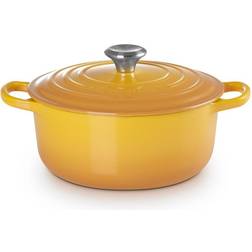 Le Creuset Signature Gjutjärnspanna Med Lock Ø 20 cm Rund med lock