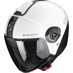 Scorpion EXO-City II Carbo, Jet helmet, White-Black