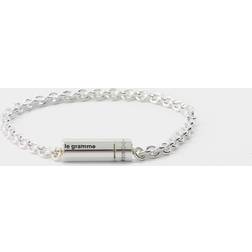 Le Gramme Chain cable bracelet 11g polished silver