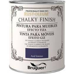 Rust-Oleum Chalky Finish Möbelfarbe Blau 0.75L