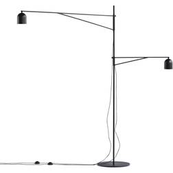 Karakter Awkward Black Floor Lamp 191cm