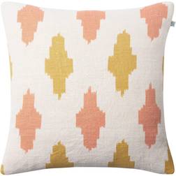 Chhatwal & Jonsson Ikat Agra pillowcase Cushion Cover Yellow (50x50cm)