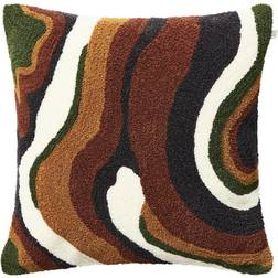 Chhatwal & Jonsson Sagar Bouclé 50x50 cm Cognacfarget/Masala Yellow Putetrekk Brun (50x50cm)