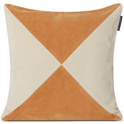 Lexington Patched Organic Velvet Cushion Cover Beige (50x50cm)