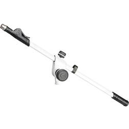 Gravity MSW22 Adjustable Telescopic Boom Arm, White