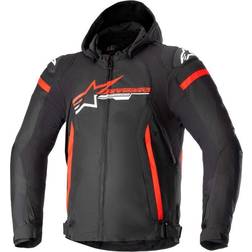 Alpinestars Textil Jacket Zaca Waterproof Black/Red/White Jackor med membran