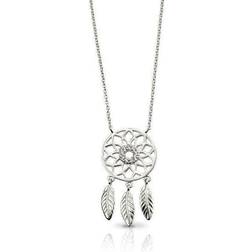Beginnings Sterling Silver Dream Catcher Necklaces N4326C